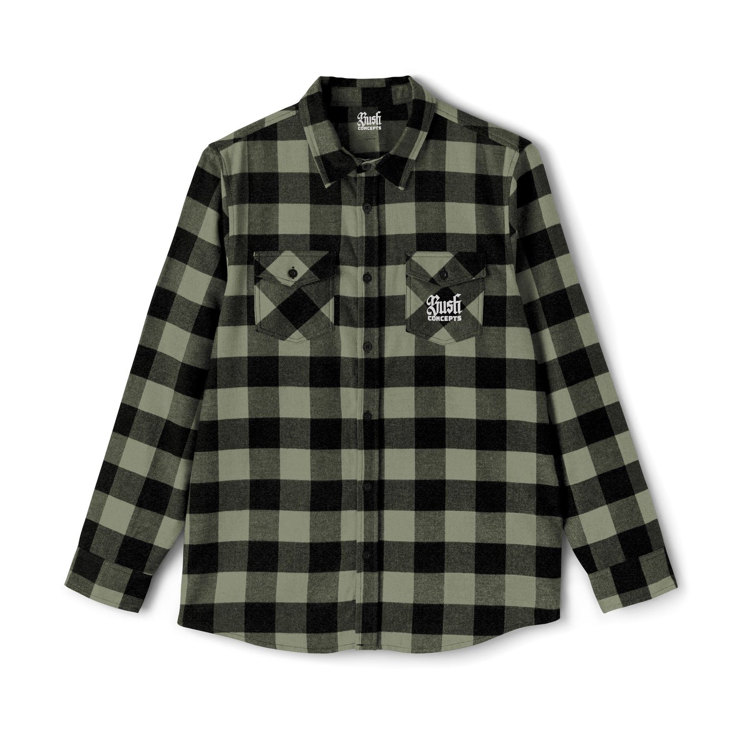 Bush Concepts Logo Unisex Flannel Shirt