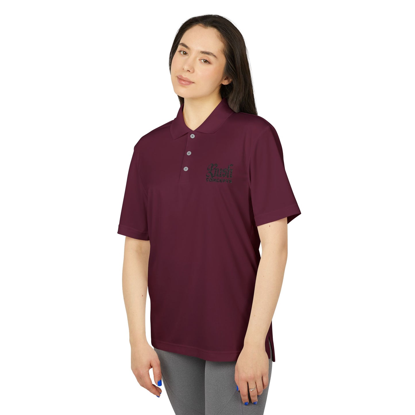 Logo Adidas Unisex Performance Polo