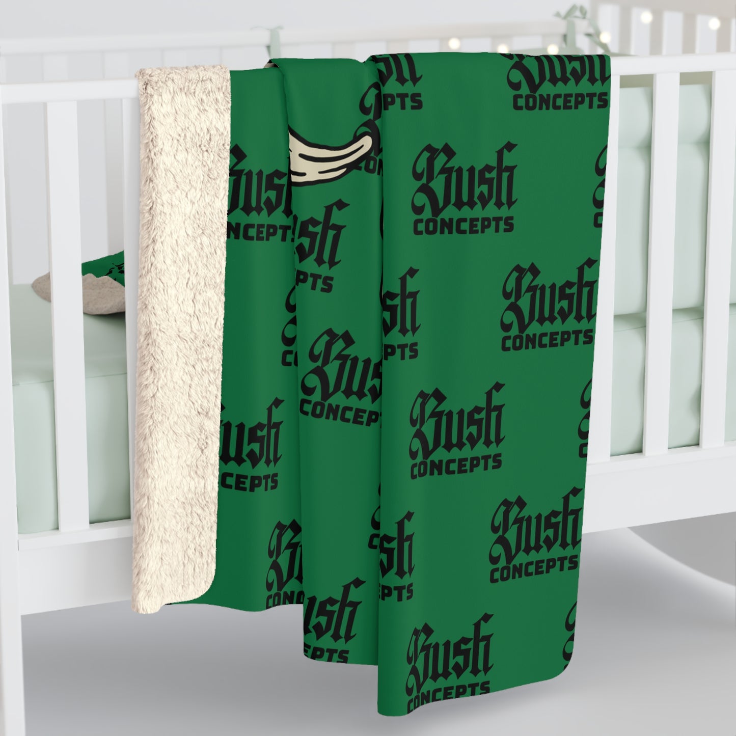 Bush Concepts Sherpa Fleece Blanket