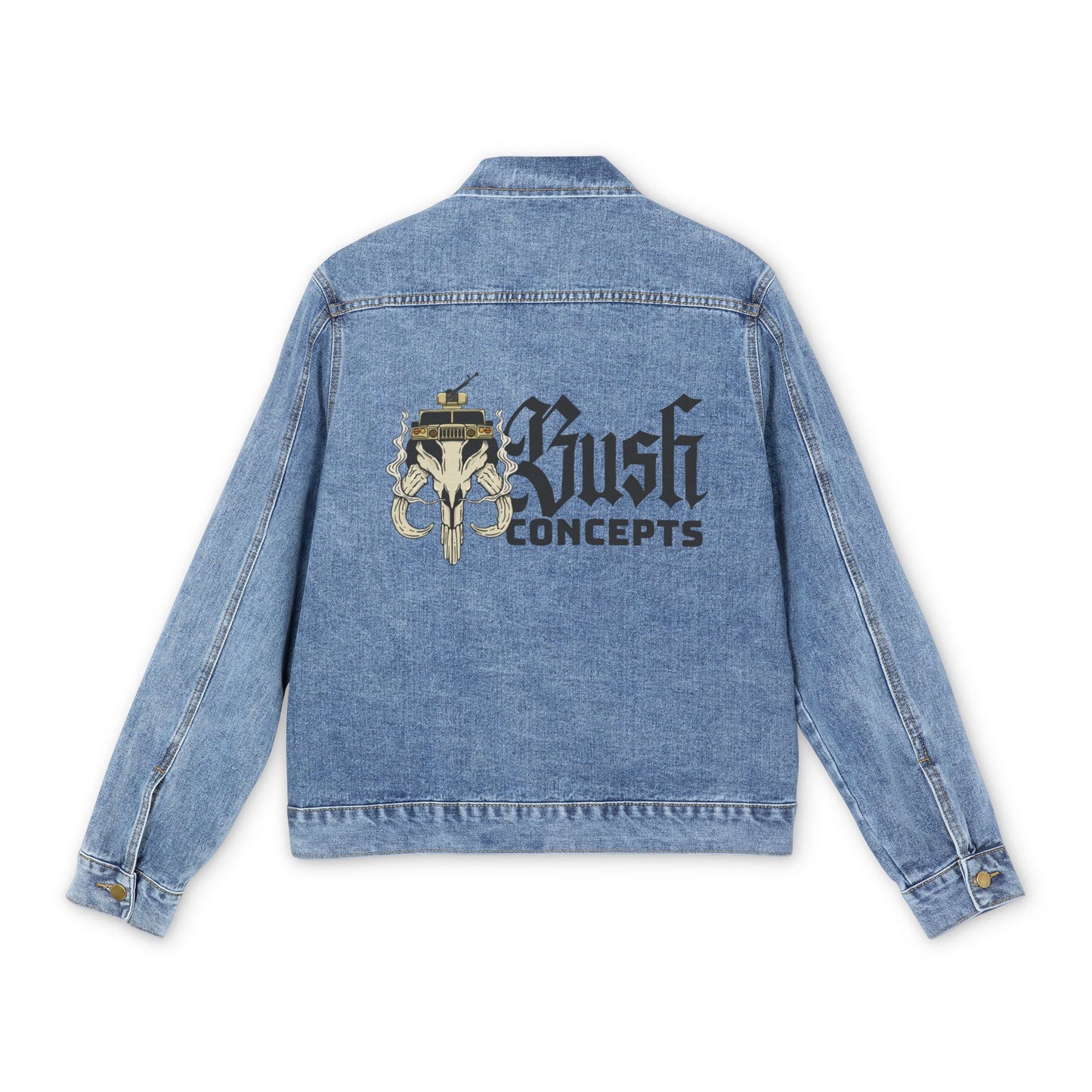 Bush Concepts Logo Men's Denim Jacket