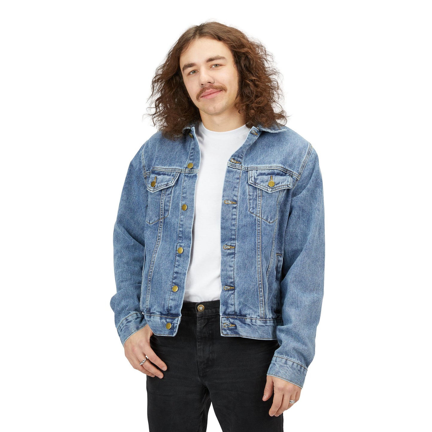 Bush Concepts Logo Men's Denim Jacket