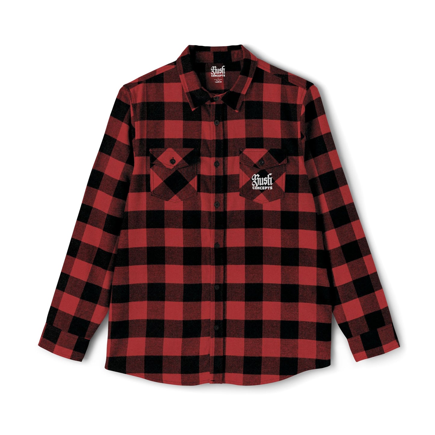 Bush Concepts Logo Unisex Flannel Shirt