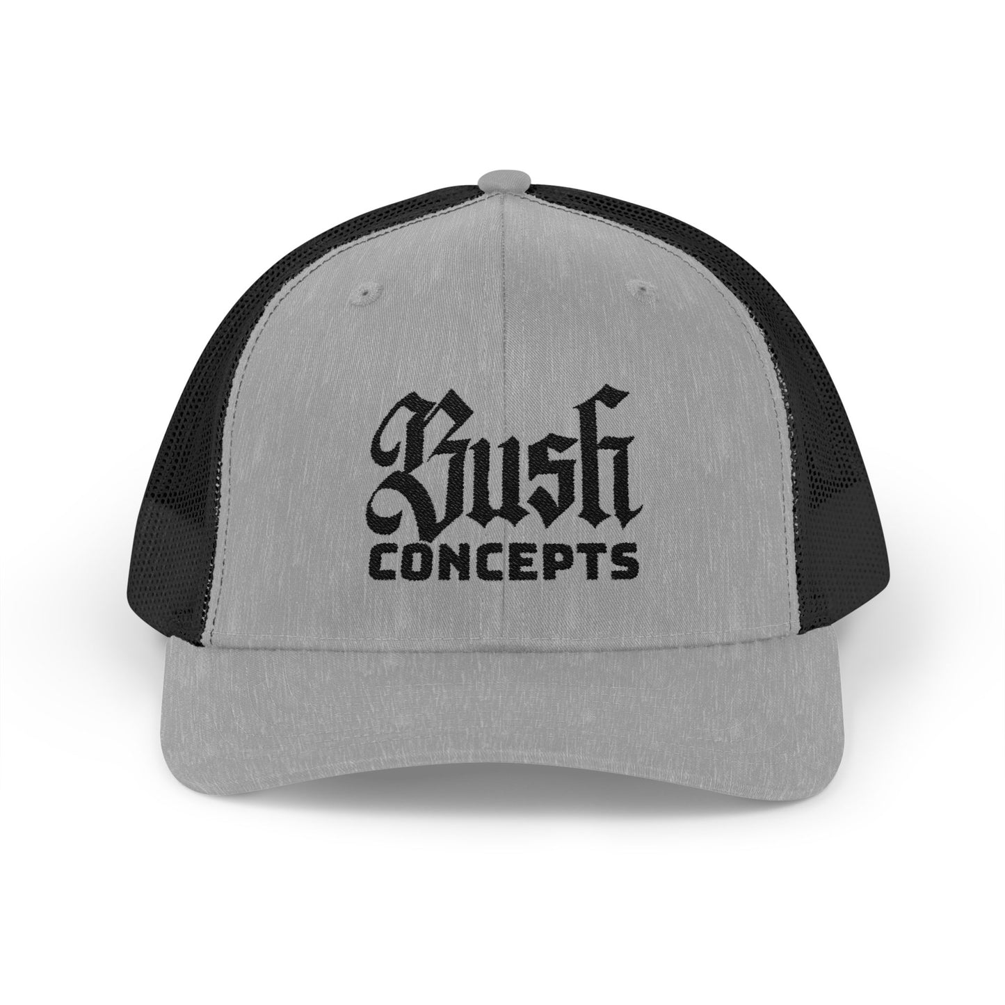 LOGO Black Snapback Trucker Hat