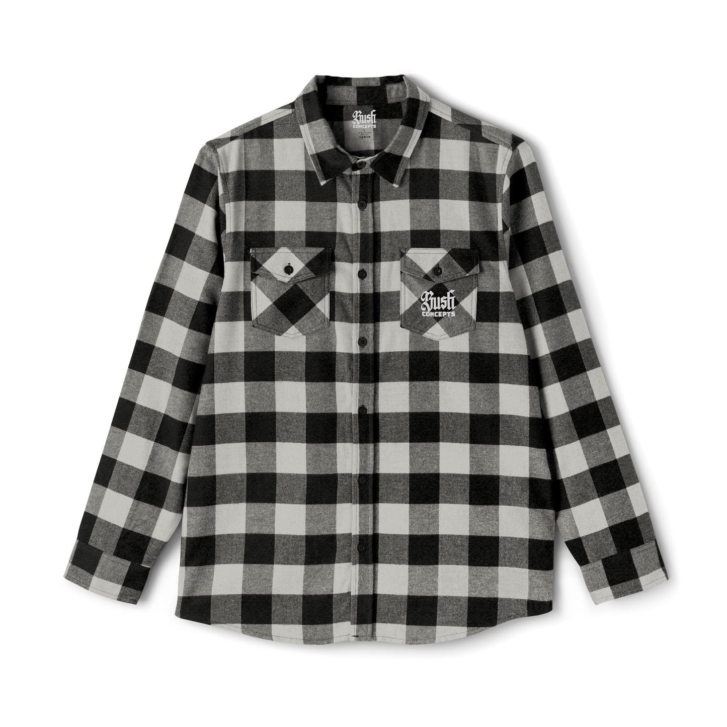 Bush Concepts Logo Unisex Flannel Shirt