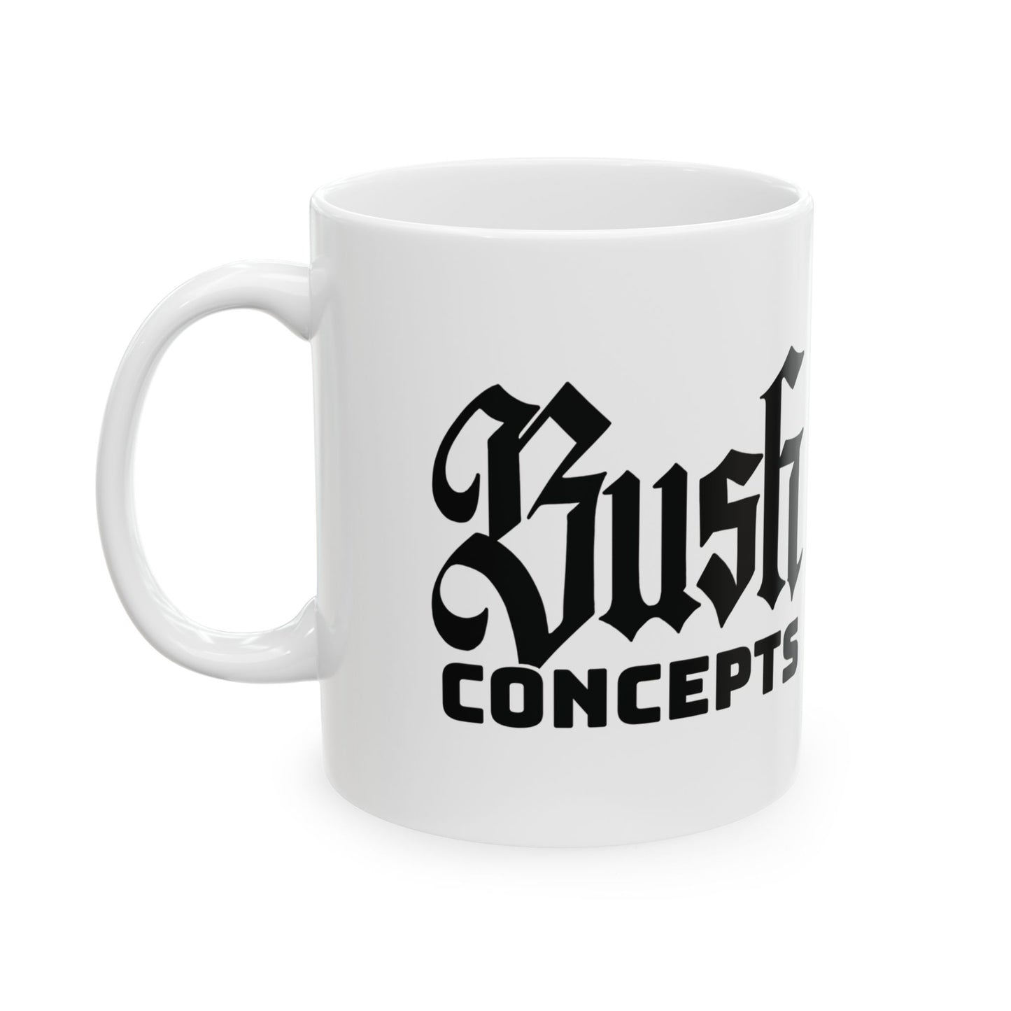 Bush Concepts Ceramic Mug, (11oz, 15oz)