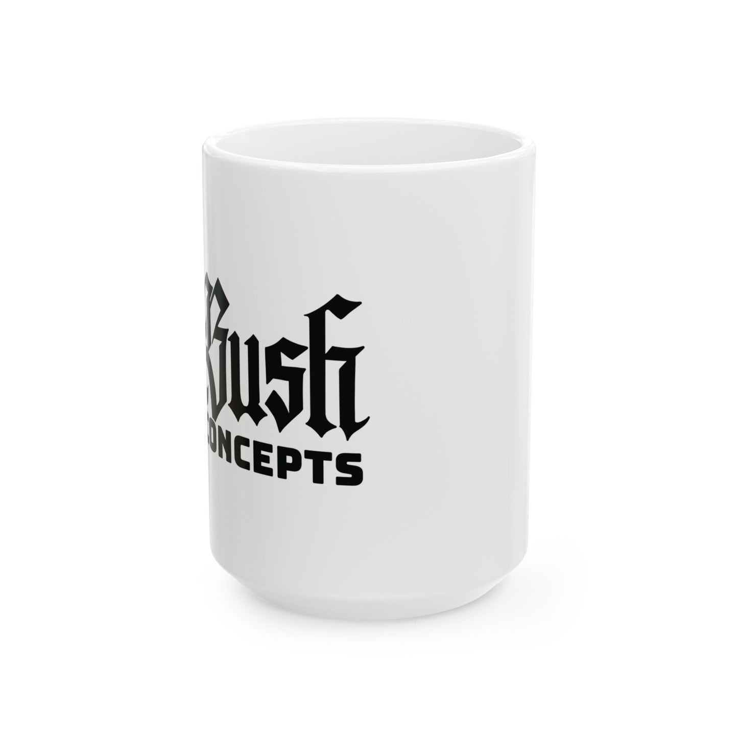 Bush Customs Logo Ceramic Mug, (11oz, 15oz)